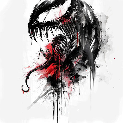 Venom Tattoo Art Set