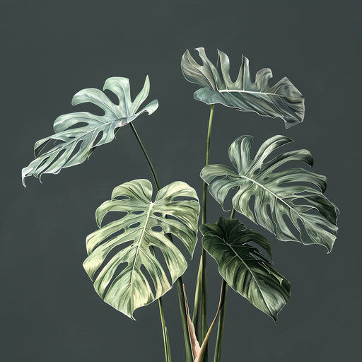 Monstera Clipart in Photorealistic Style Artwork: 4K Vector & PNG ...