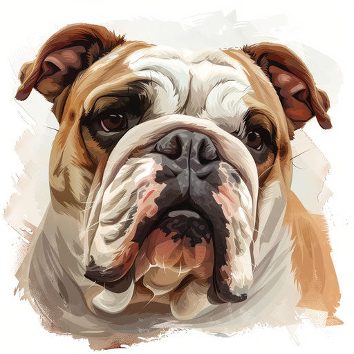 Bulldog Clipart in Photorealistic Style Vector Art: EPS, SVG, 4K – IMAGELLA