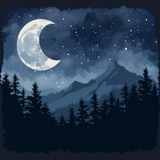 Vector & 4K Night Clipart in Photorealistic Style