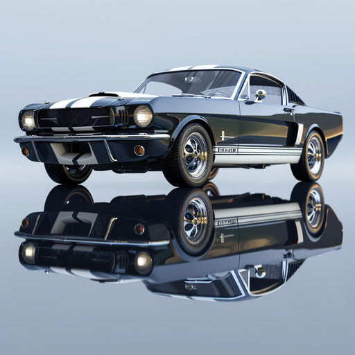 Ford Mustang Gt Shelby Classic: Retro Masterpiece – IMAGELLA