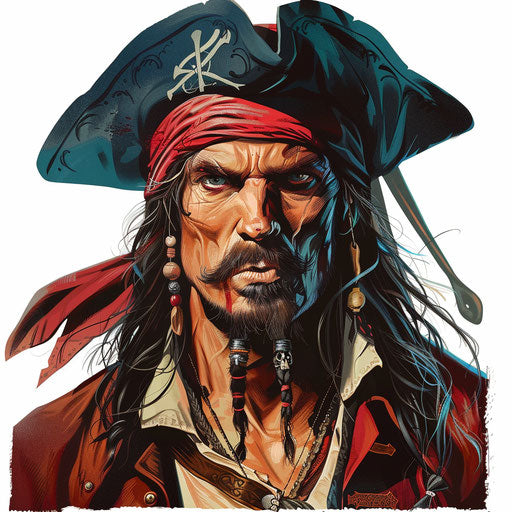 Pirate Clipart in Photorealistic Style: High-Res Vector & 4K – IMAGELLA