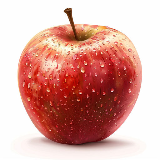 4K Apple Png Clipart in Photorealistic Style: Vector & SVG