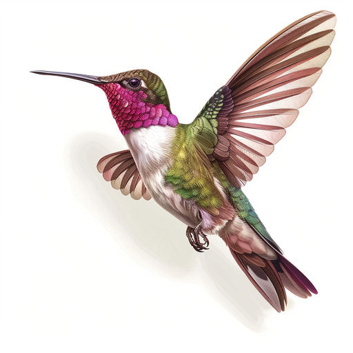 Hummingbird Clipart in Photorealistic Style: Vector ARt, 4K, EPS, PNG ...