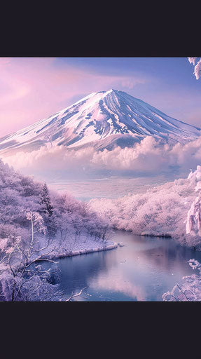 Mt Fuji Captivating Scenic Art