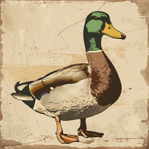 4K Vector Duck Clipart in Photorealistic Style – IMAGELLA