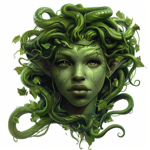 Medusa Clipart in Photorealistic Style: HD Vector & 4K – IMAGELLA