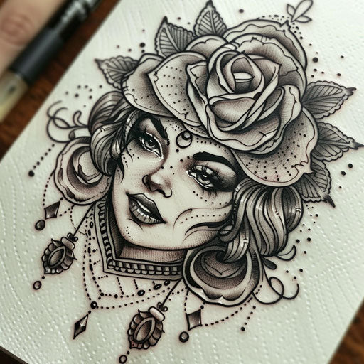 Artistic Gypsy Rose Tattoo Files – IMAGELLA