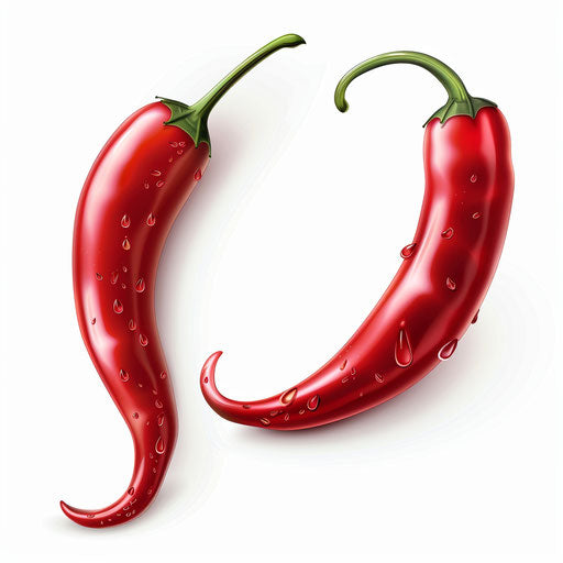 Chilli Clipart in Photorealistic Style: 4K Vector Clipart – IMAGELLA