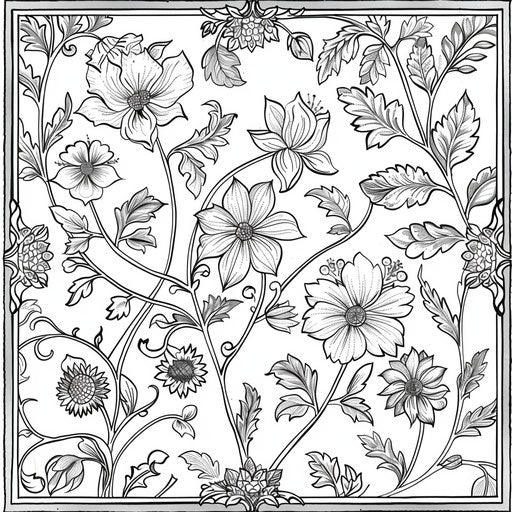 Printable Coloring Patterns Designs – IMAGELLA