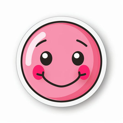 Enhance Blogs with Creative Pink Smiley Face