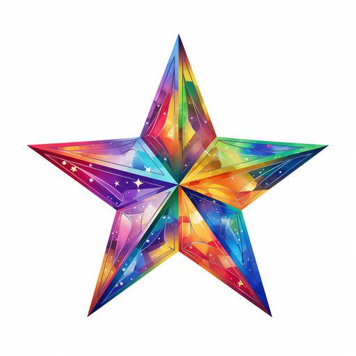 Star Png Clipart in Chiaroscuro Art Style: 4K, Vector & SVG Clipart ...