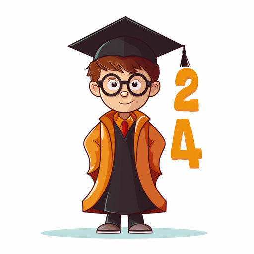 Class Of 2024 Clipart In Minimalist Art Style 4K Vector Clipart IMAGELLA   086bae0c7ee142b69c58ddc3adf8f068 