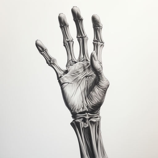 Skeleton Hand Tattoo - Art of Life
