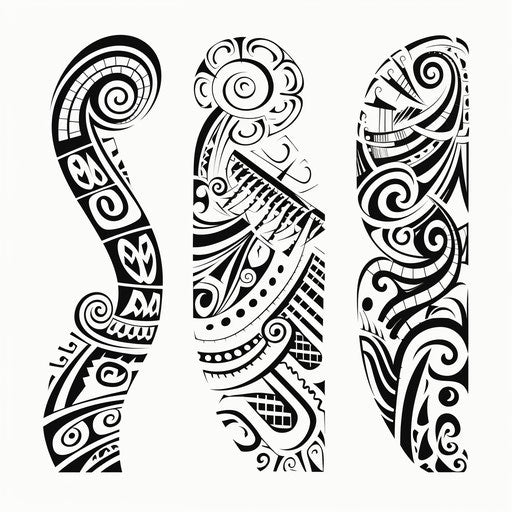 Vibrant Polynesian Tattoo Master Files – IMAGELLA