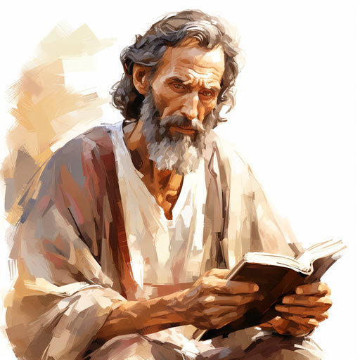 4K Bible Clipart in Oil Painting Style: Vector & SVG