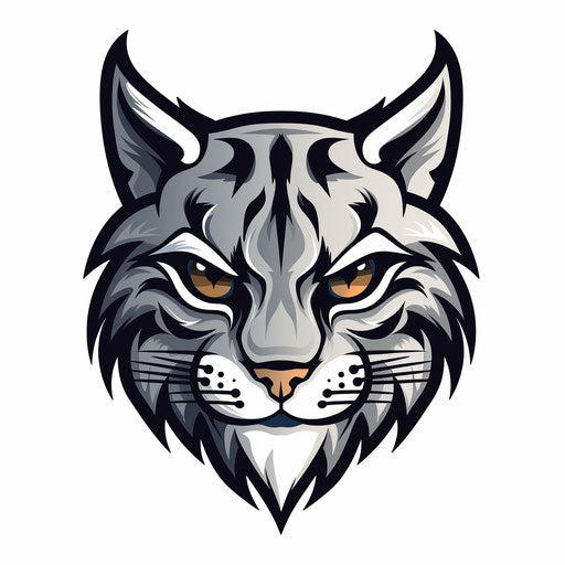 Wildcat Clipart in Minimalist Art Style Vector Art: EPS, SVG, 4K – IMAGELLA