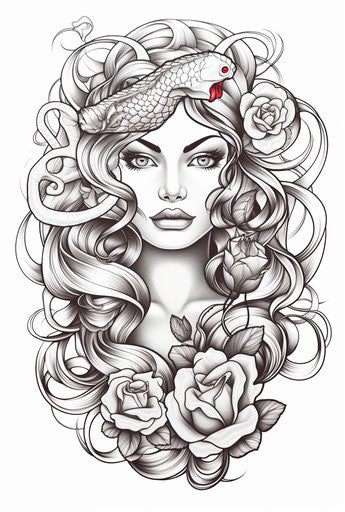 Medusa Tattoo Design by SteffieSilva on DeviantArt