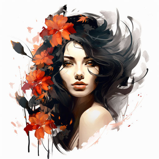 Chiaroscuro Art Styled Beautiful Graphics: 4K Vector Art – IMAGELLA