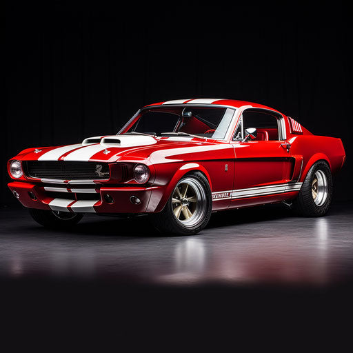 Ford Mustang Gt Shelby Classic: Classic Charm – IMAGELLA