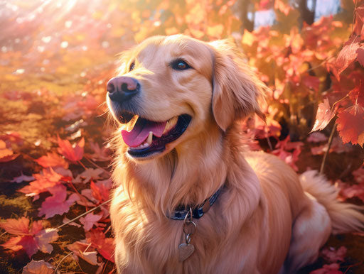 Energía Incontenible El Golden Retriever, un Torbellino de Alegría