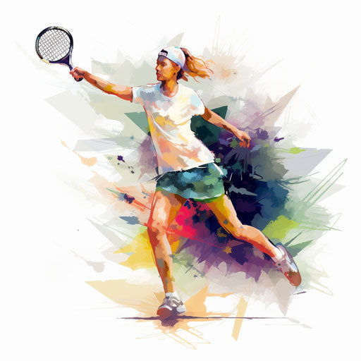 4K & Vector Pickleball Clipart in Impressionistic Art Style – IMAGELLA