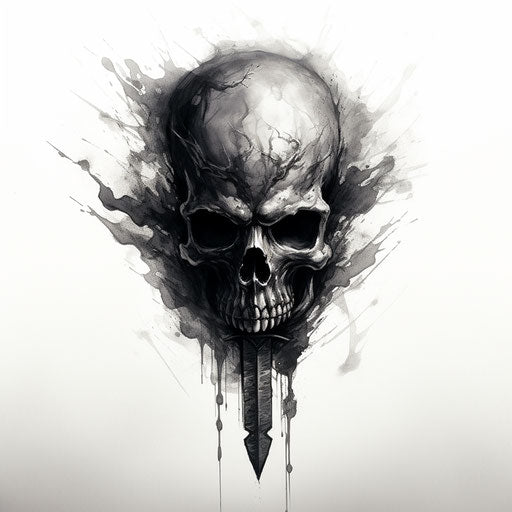 Grim Reaper tattoo – symbol of eternal darkness