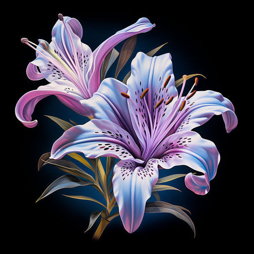 Bold Lily Tattoo Design Pack – IMAGELLA