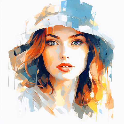 Youth Image in Impressionistic Art Style: Vector Clipart in 4K – IMAGELLA