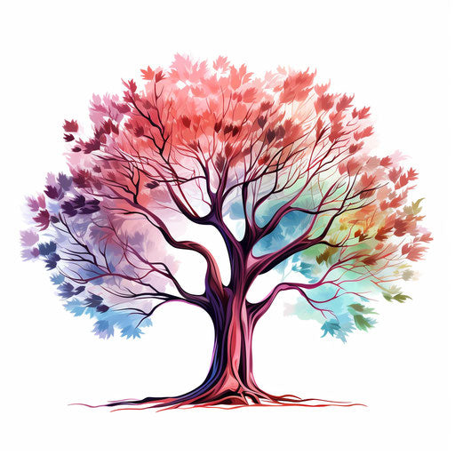 Tree Png Clipart in Pastel Colors Art Style: HD Vector, 4K – IMAGELLA