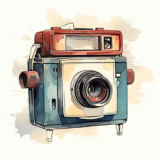 Polaroid Clipart in Oil Painting Style: 4K Vector & SVG – IMAGELLA