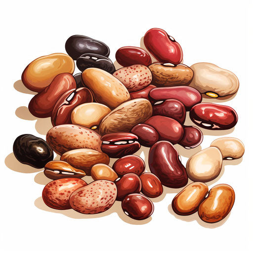 4K Beans Clipart in Oil Painting Style: Vector & SVG – IMAGELLA