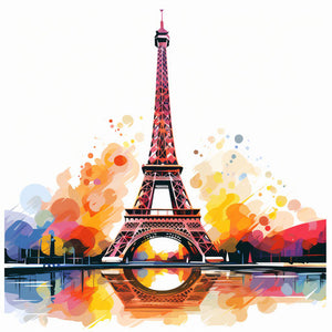Eiffel Tower Clipart in Oil Painting Style Graphics: High-Res 4K & Vector –  IMAGELLA