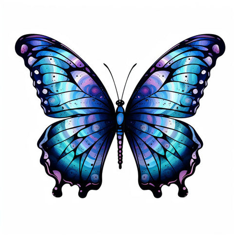 Butterfly Clipart in Chiaroscuro Art Style: 4K Vector & SVG – IMAGELLA