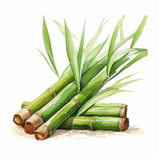 4K Sugarcane Clipart in Oil Painting Style: Vector & SVG – IMAGELLA