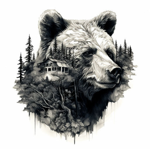 Bear Tattoo - Unleash your wild and fearless spirit