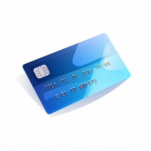 Vector & 4K Credit Card Clipart in Minimalist Art Style