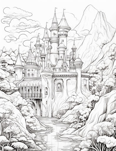 Explore Artistic Princess Coloring Pages - Get Inspired