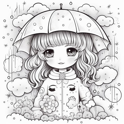 Indulge in Kawaii Coloring Pages - Creative Bliss – IMAGELLA