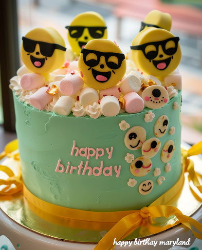 High-Quality Emoji Cake for Content Creators