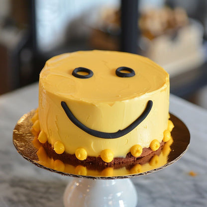 Vibrant Emoji Cake Stickers for Chat Apps