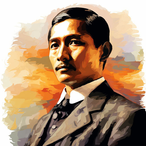 Jose Rizal Clipart in Impressionistic Art Style: HD Vector, 4K – IMAGELLA