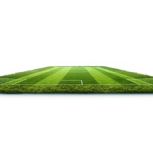 Soccer Field Clipart in Minimalist Art Style Vector Art: EPS, SVG, 4K