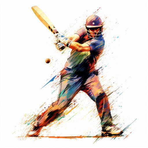 Cricket Clipart in Impressionistic Art Style: 4K Vector Clipart – IMAGELLA