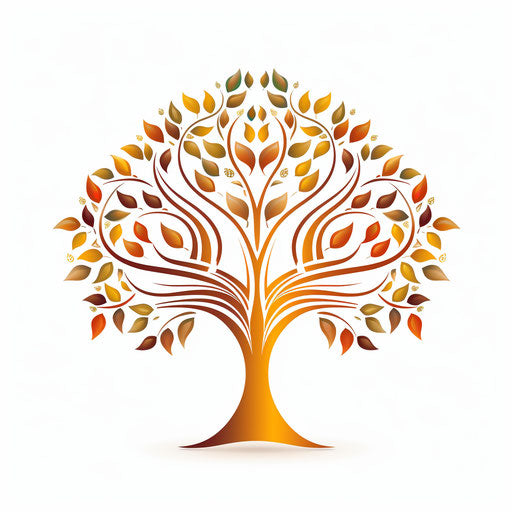 Tree Of Life Clipart in Minimalist Art Style: 4K, Vector & SVG Clipart ...