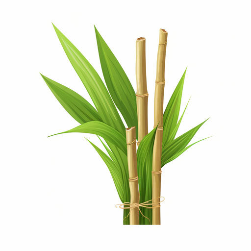 Sugarcane Clipart in Minimalist Art Style: 4K Vector Clipart – IMAGELLA