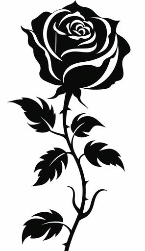 Black Rose Tattoo - Symbol of Eternal Beauty