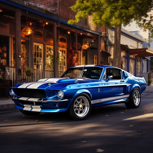 Ford Mustang Gt Shelby Classic: Showroom Shine – IMAGELLA