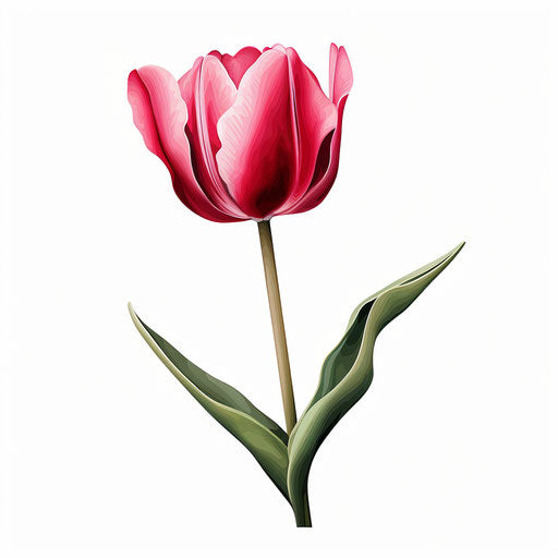 4K Tulip Clipart in Chiaroscuro Art Style: Vector & SVG – IMAGELLA