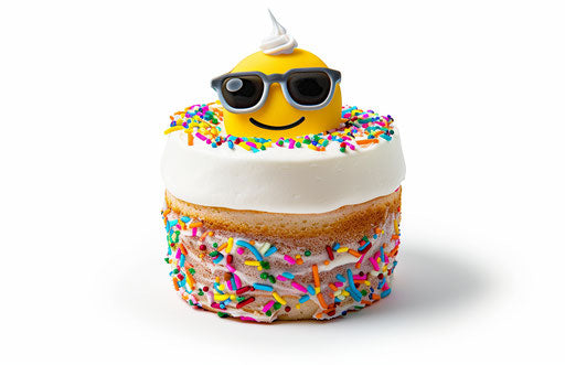 Humanize Support with Relatable Emoji Cake